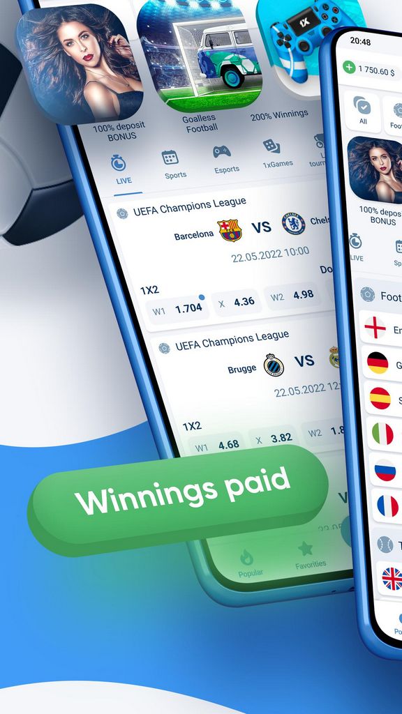 Aplikasi 1XBet 2025 - Unduh dan Instal Apk 1XBet, Seluler & iPhone